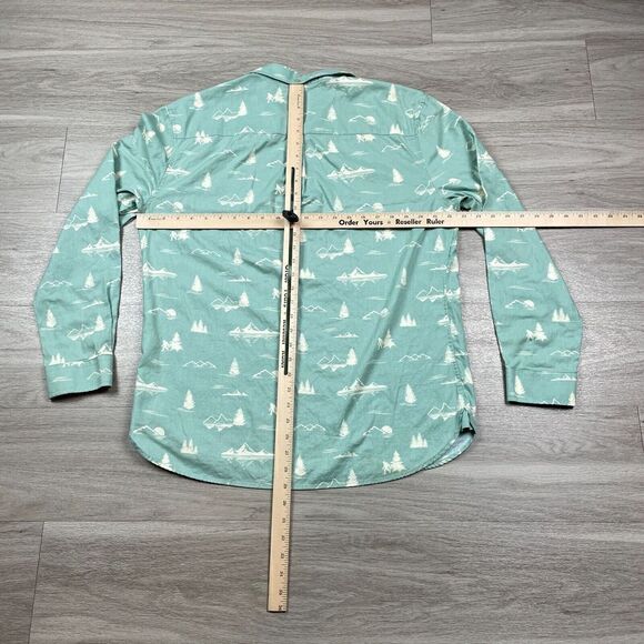 The Nutter Shirt Mens Large Green Chubbies Hawaiian Beach Casual Button - Picture 11 of 14